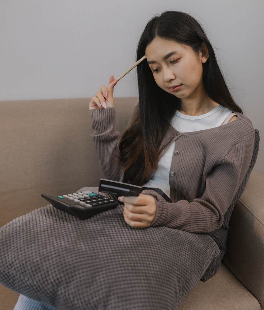 Woman wanting more and feeling unsatisfied