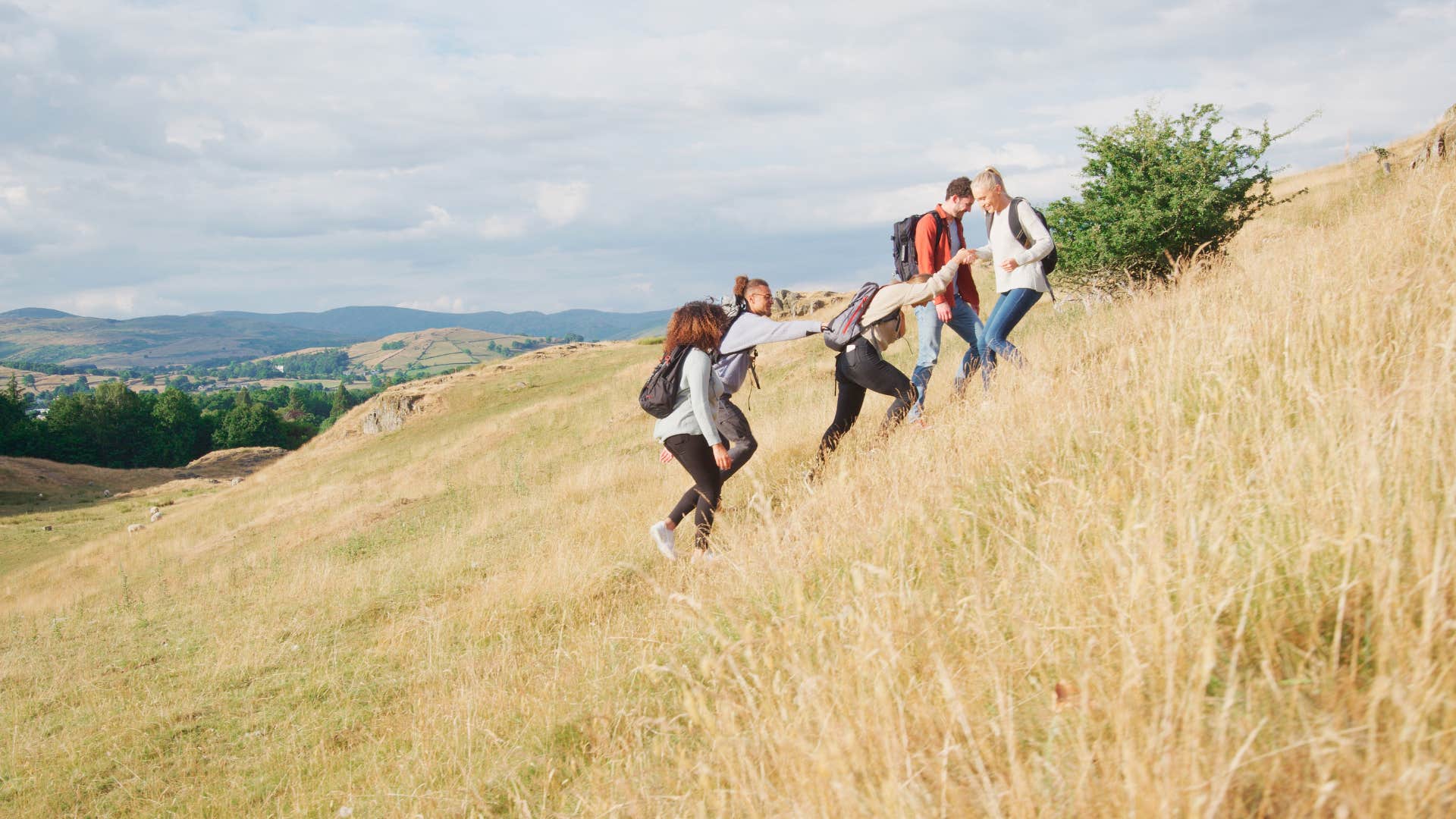 friends who shape person more than he realizes as he can tackle physical challenges easily