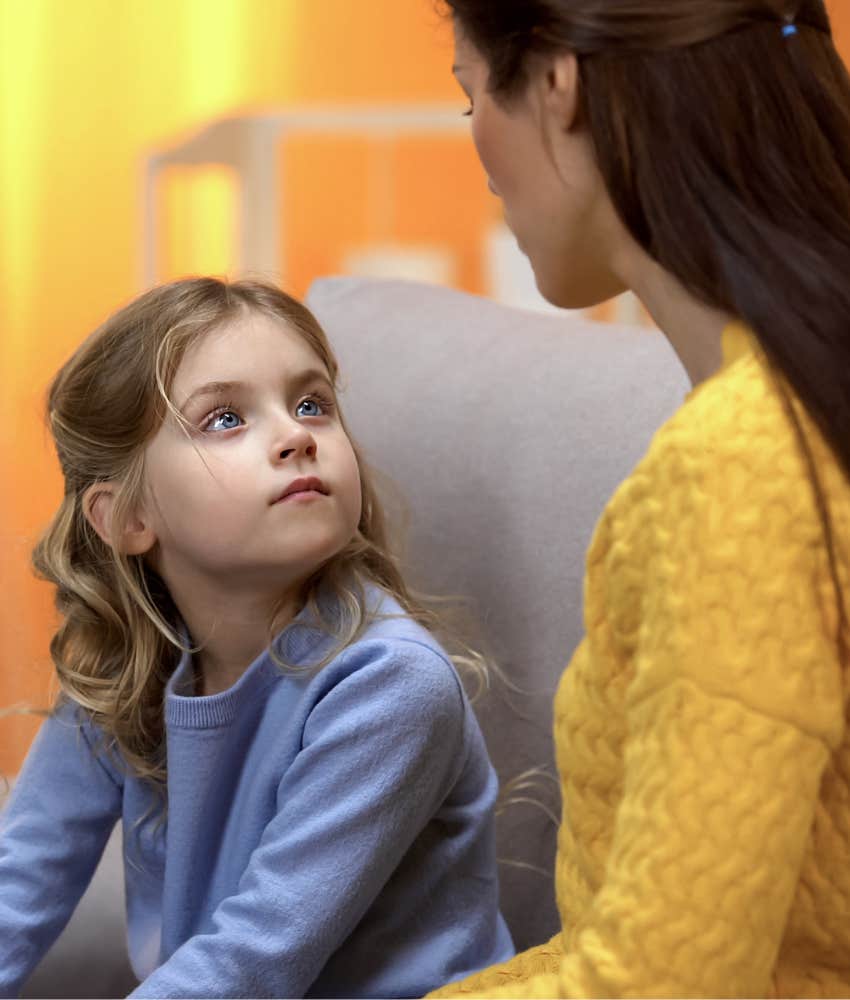 Parent connects with kid