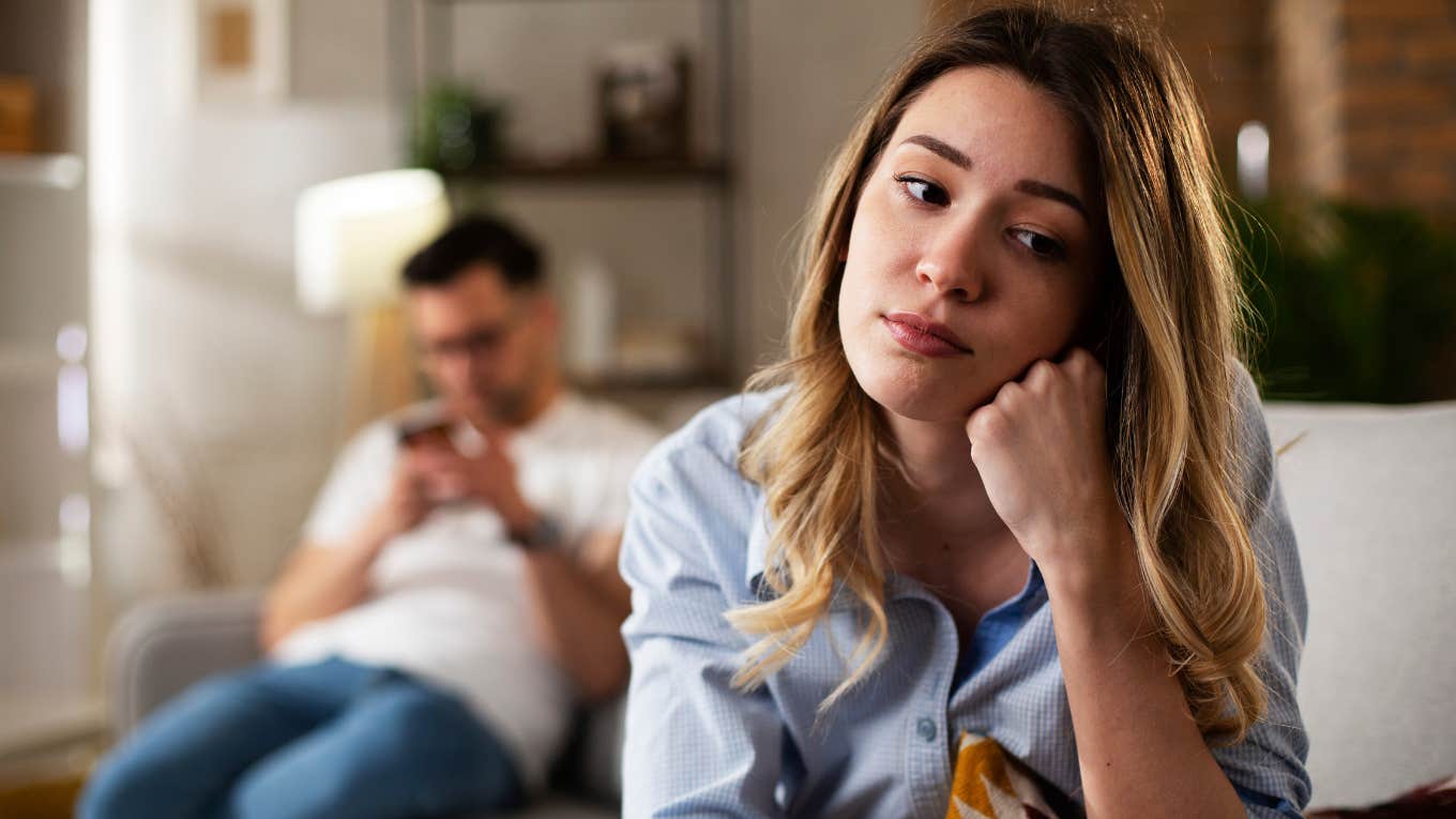 A Wife Who Is So Tired Of Doing Everything For Her Husband Usually Says These Things All The Time exhausted wife tired of doing everything for her husband