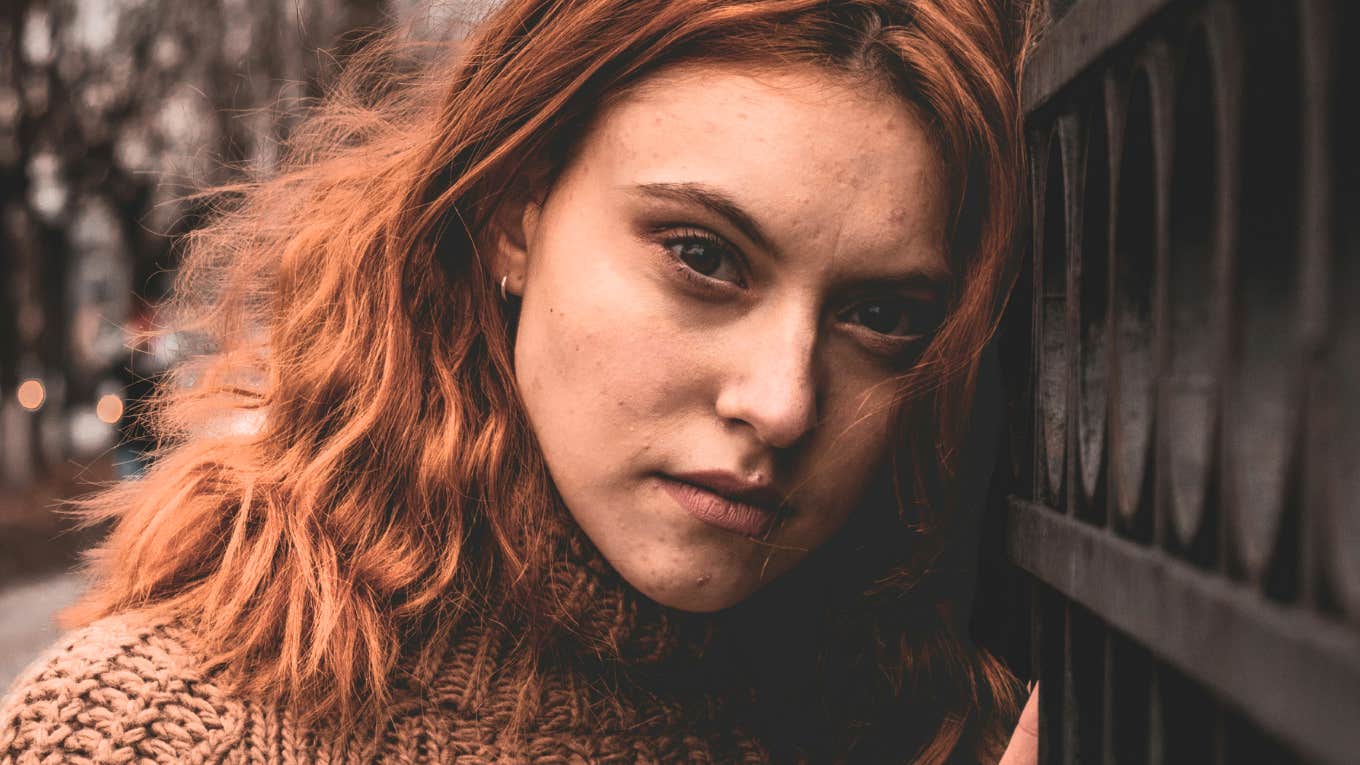 Woman who is more desperate for love than she realize. 