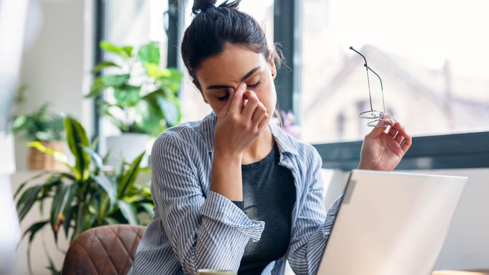 woman confusing self-worth with achievements