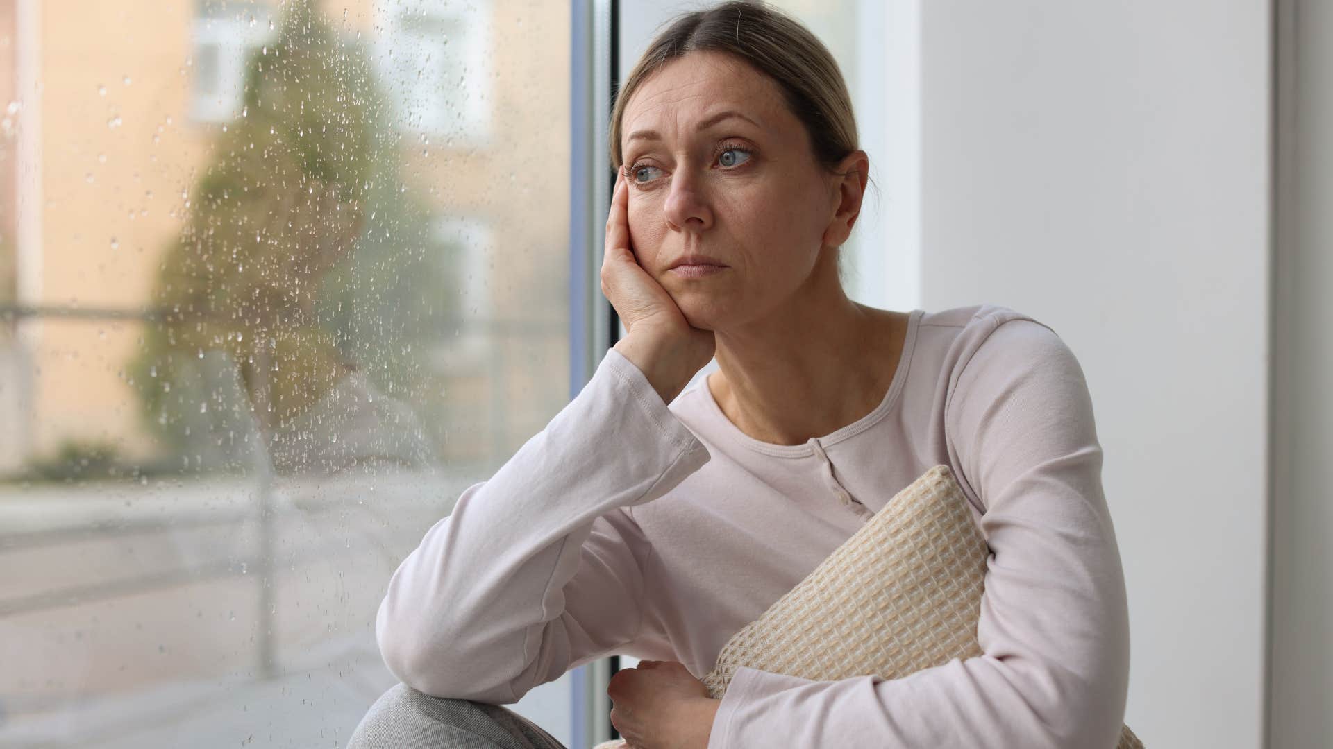 woman dealing with emotional exhaustion