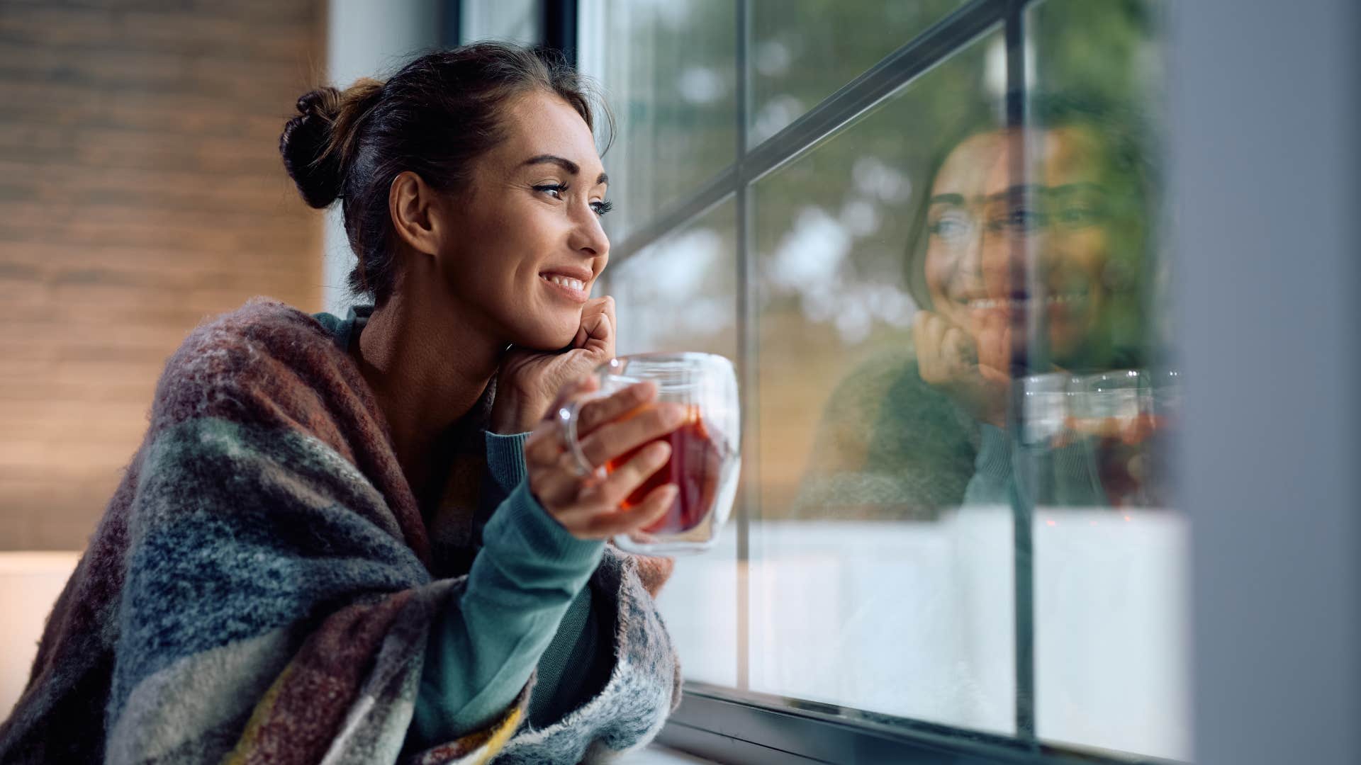 woman choosing peace over chaos 