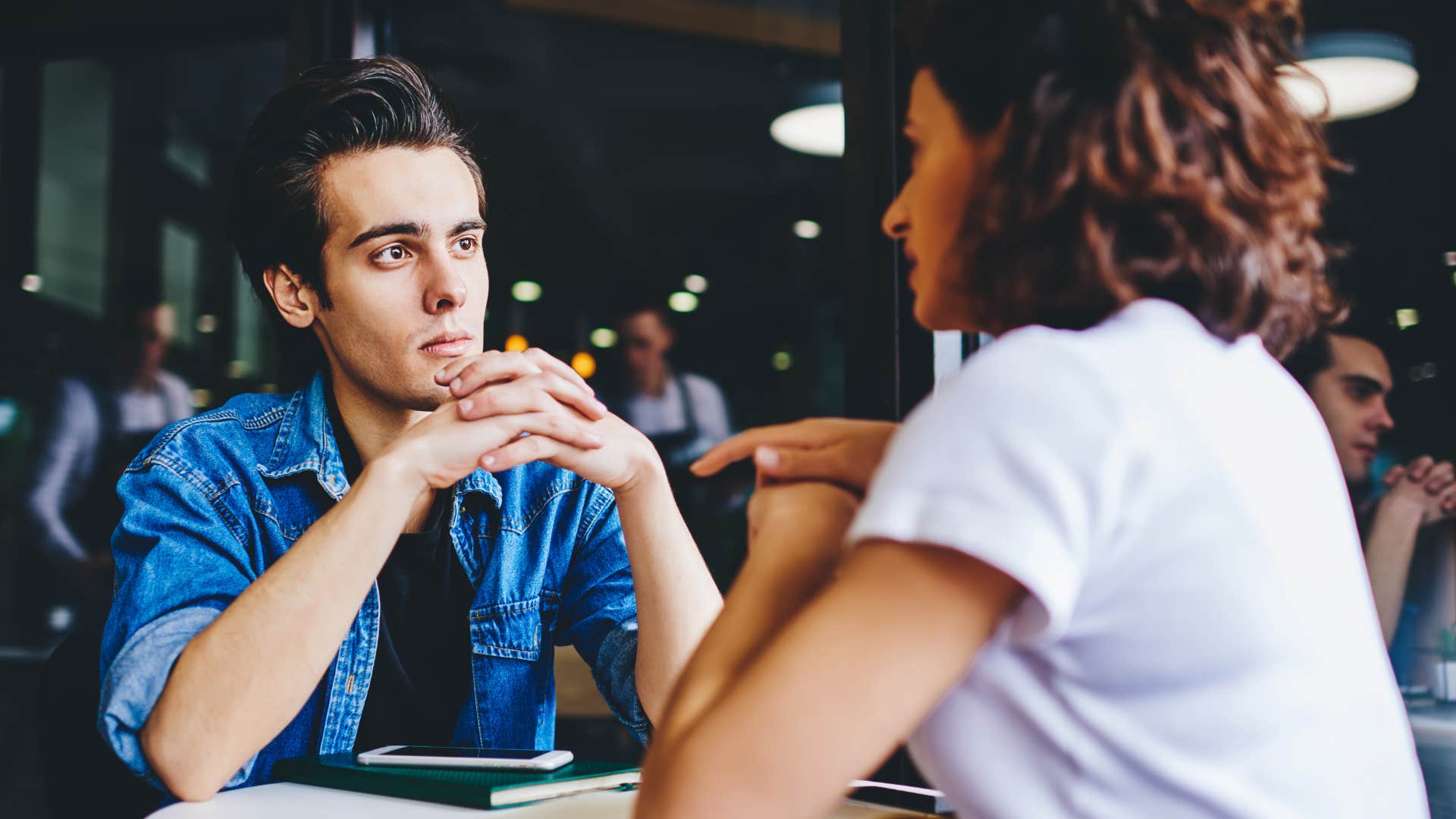 Couple mature enough to risk conversation