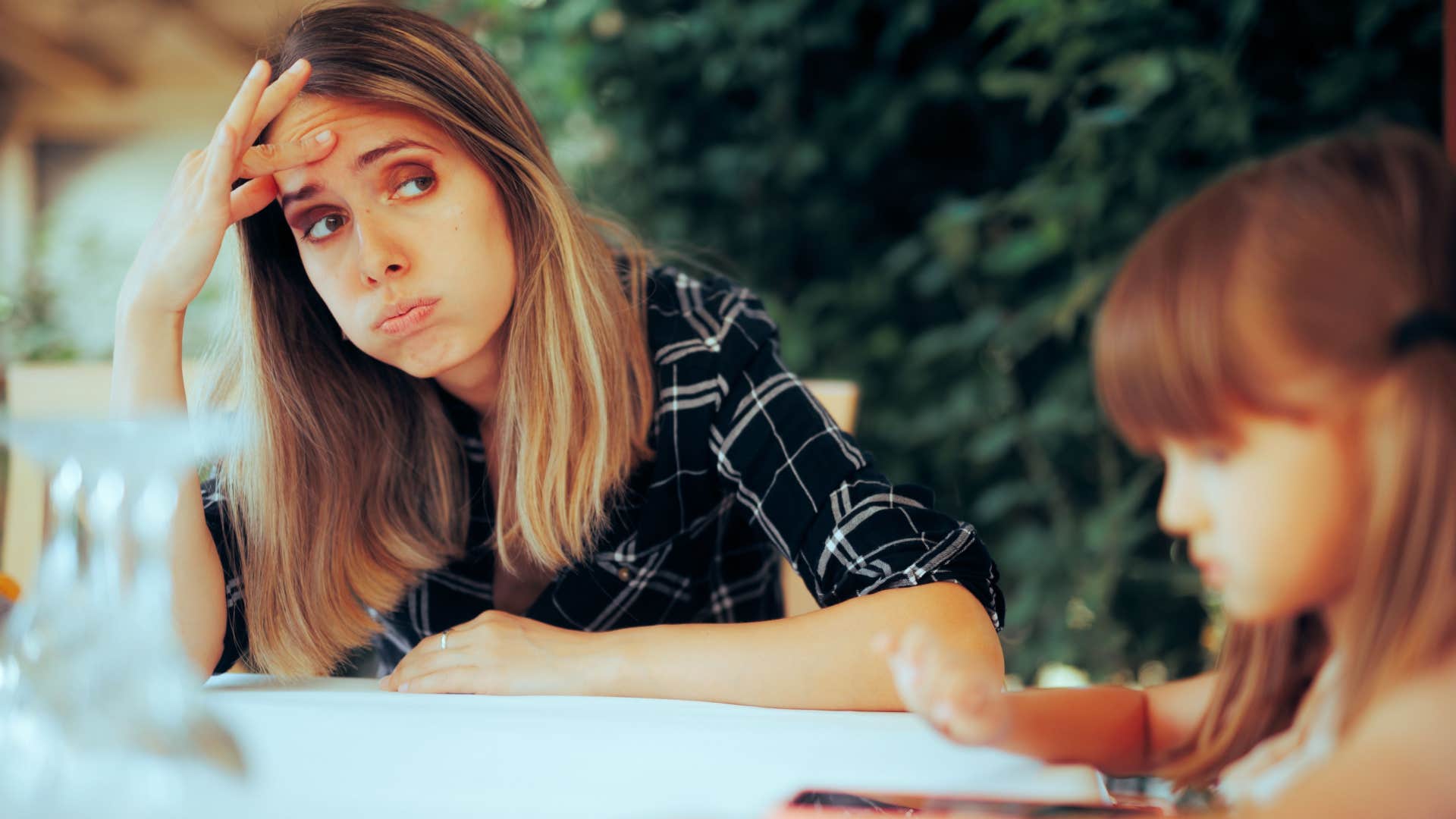 mom feeling guilty as a parent 