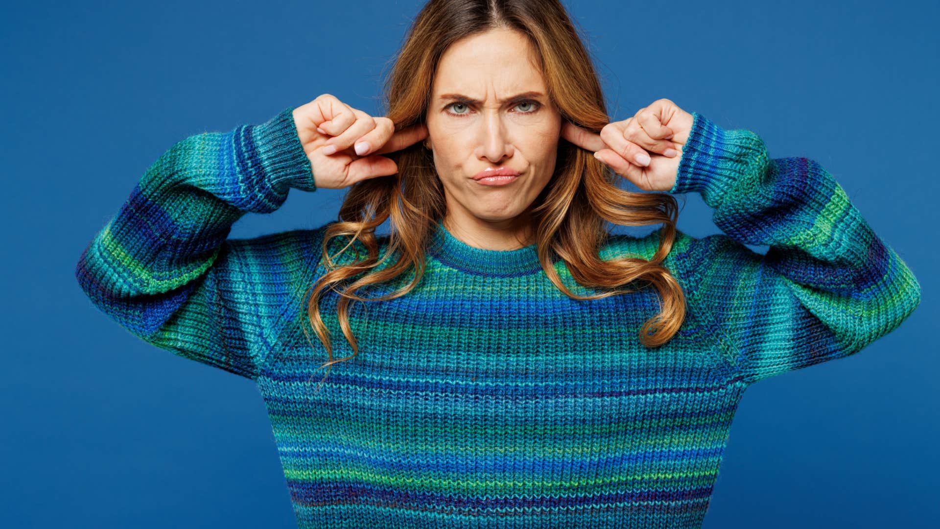 woman resisting feedback