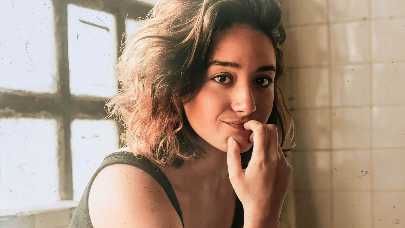 An anxious person learning mindfulness and emotional balance, showing how anxiety sufferers find inner peace, calm, and self-acceptance through healing habits.