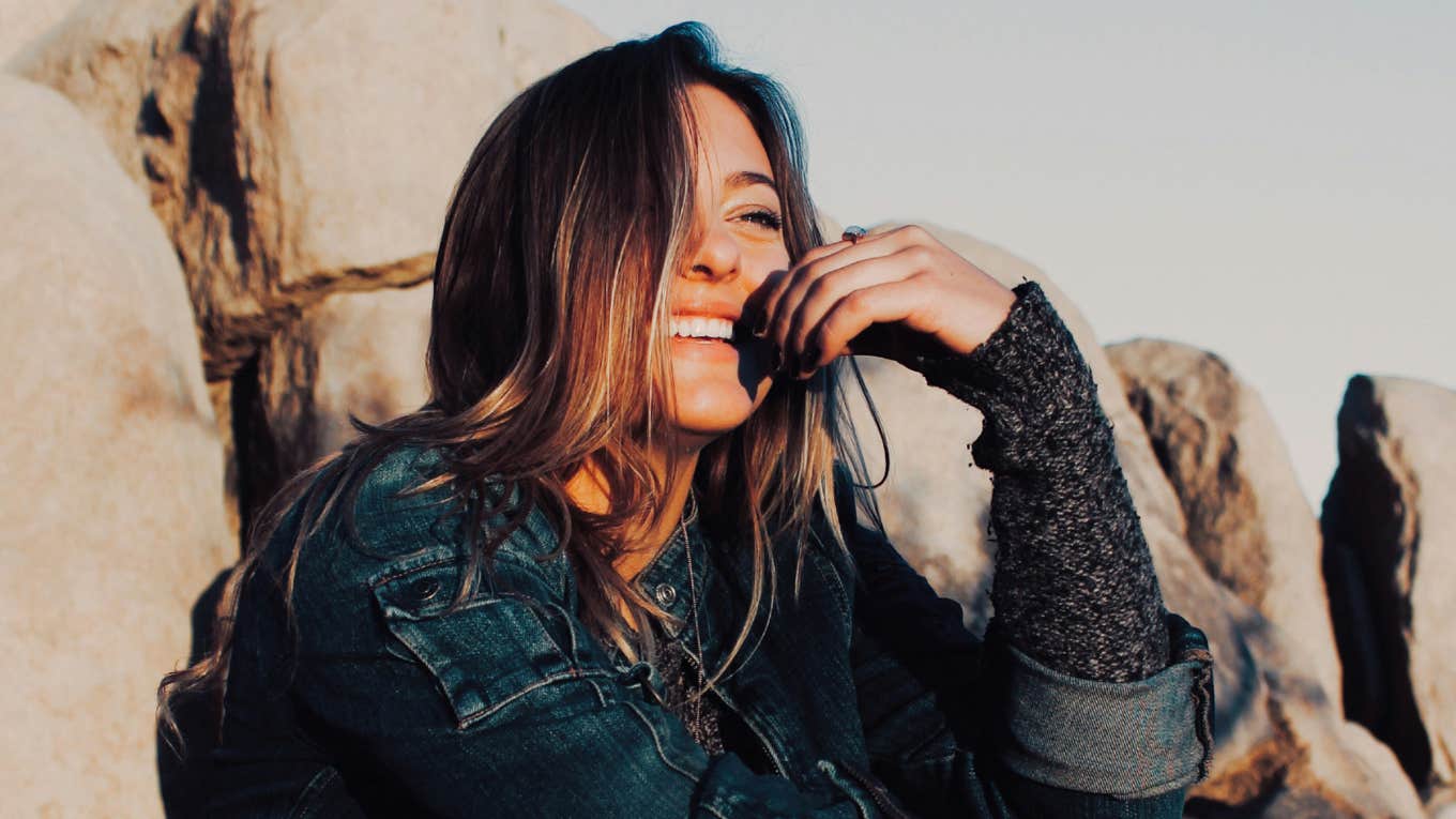 Person noticing small unexpected synchronicities in daily life showing the art of magical timing and the little signs the universe is working in your favor.