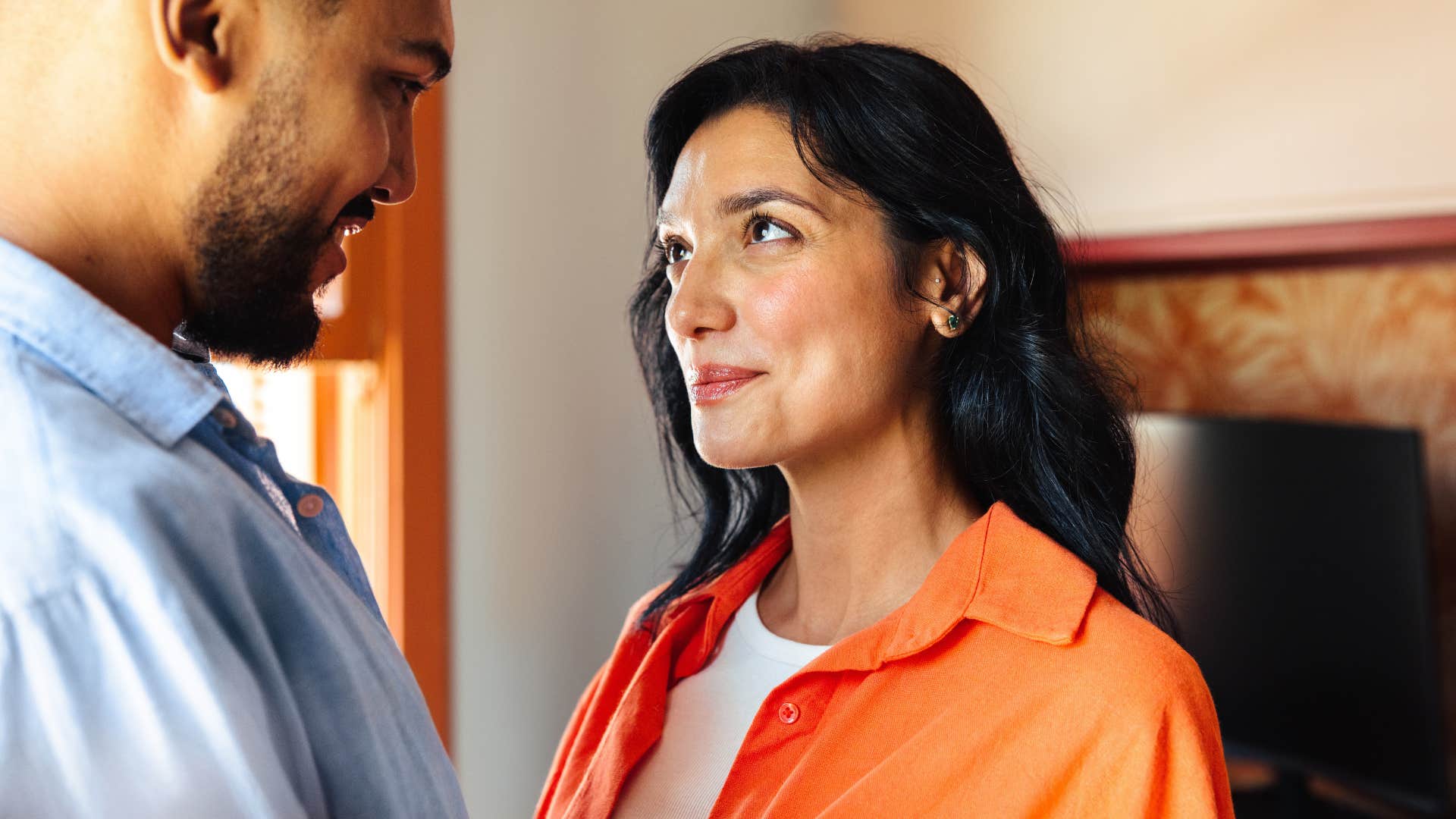 Man supports woman's dreams