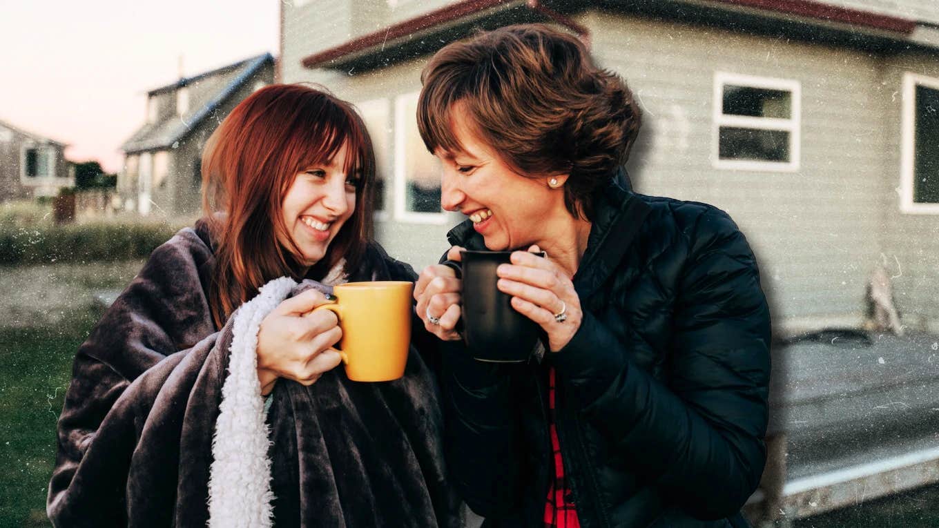 Parent and teenager sharing a calm moment together showing the art of raising teens and the things smart parents do to avoid becoming the enemy.