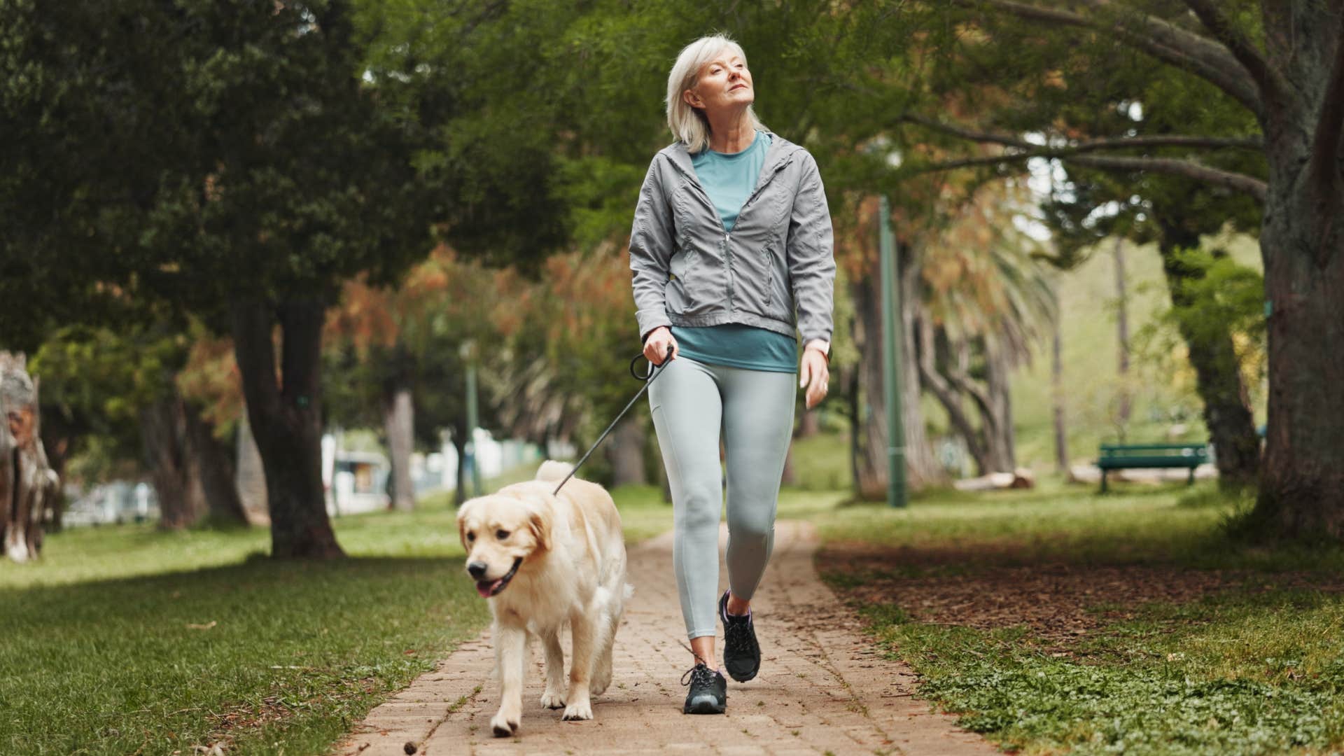 woman who tries calming fix of moving her body
