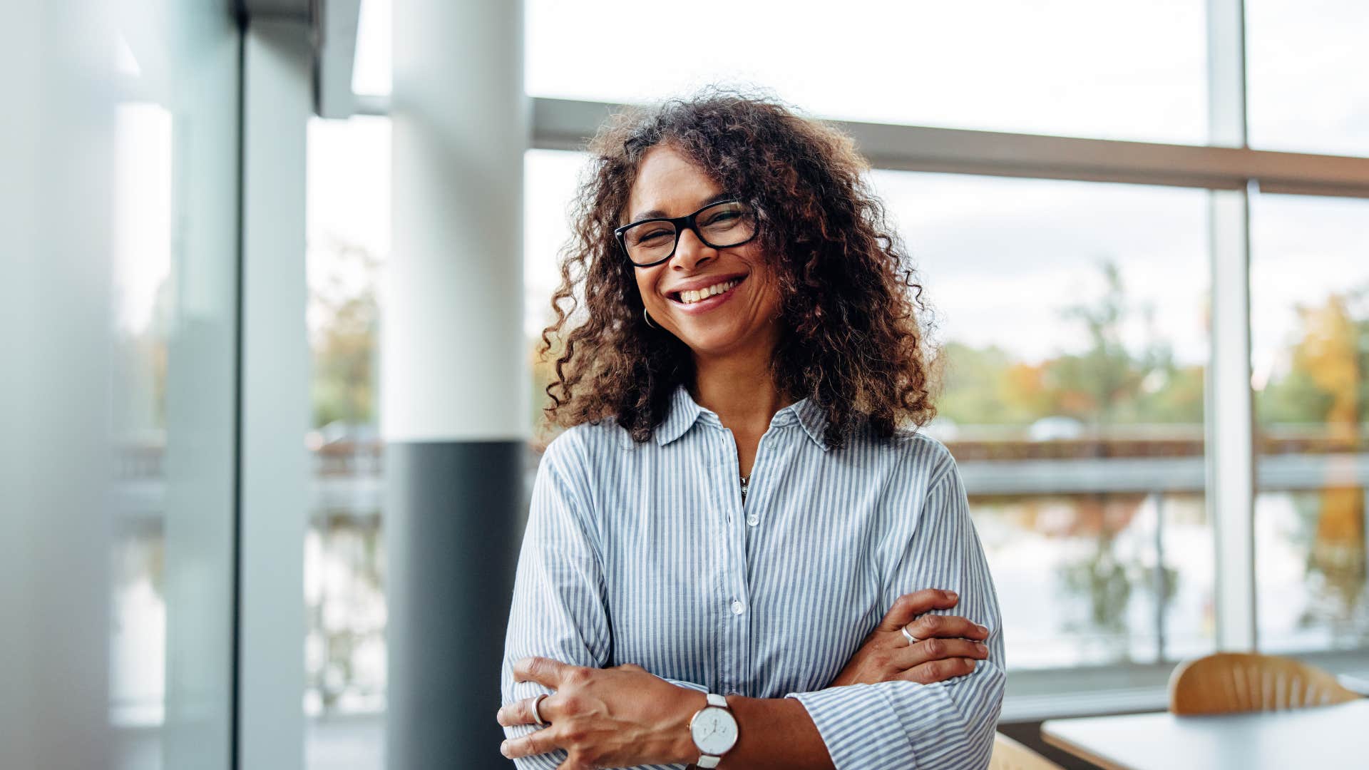 woman who tries the calming fix of refocusing life around values