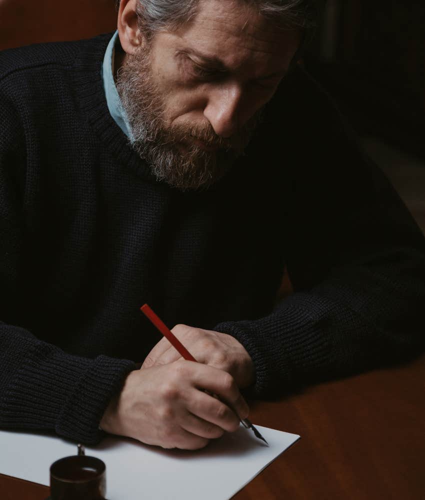 Bride's father wrote letters for milestones he would miss in her life