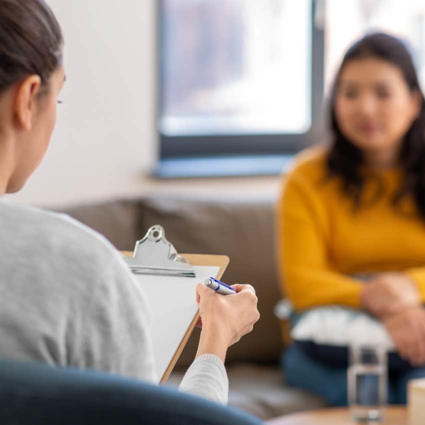 woman who must hear the brutal truth that therapy requires daily practice