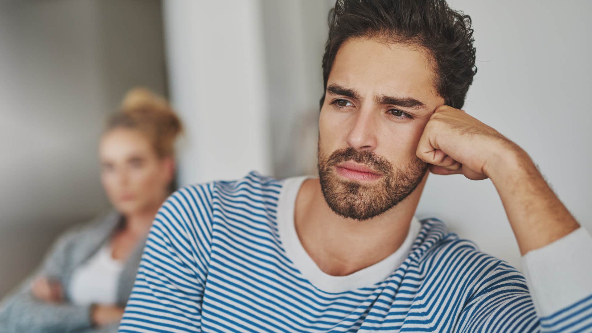 couple feeling emotionally distant