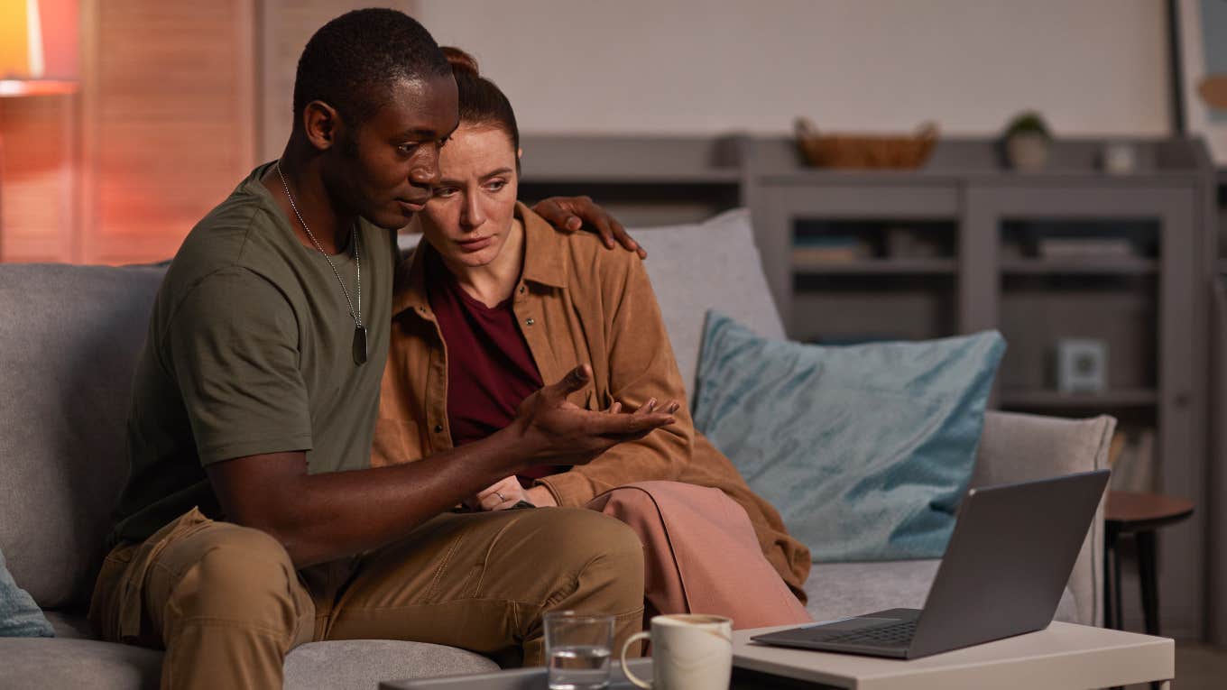 chance partner hiding credit card debt