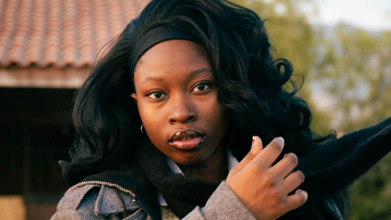 Woman blocks her own happiness.