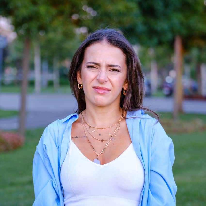 woman who chooses to believe it's all about her that blocks her own happiness