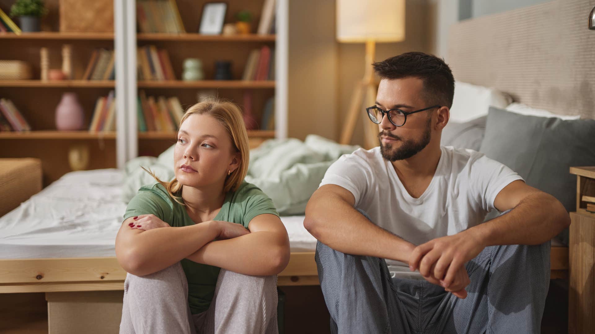 couple acting more like roommates