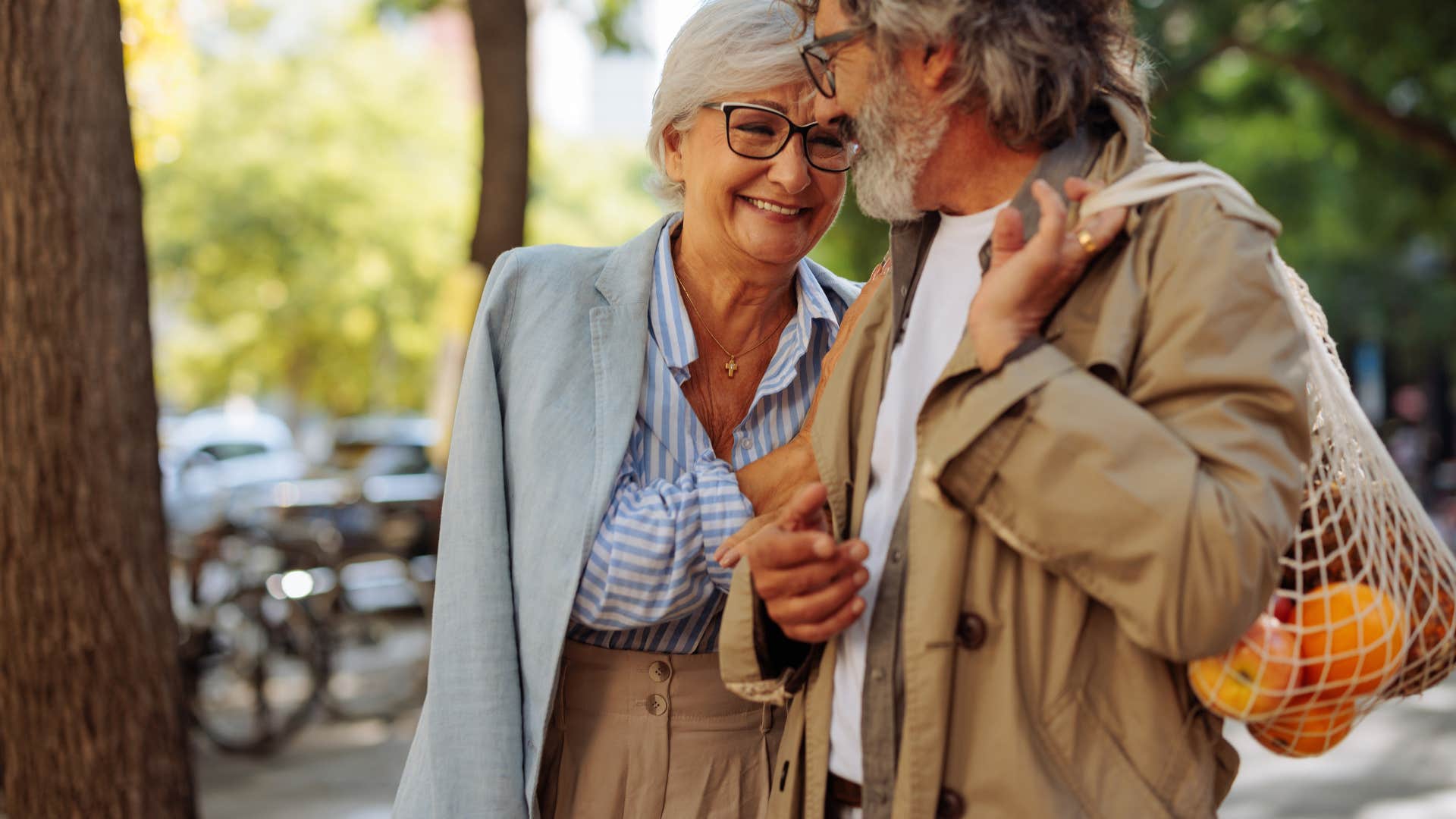 couple being emotionally intimate