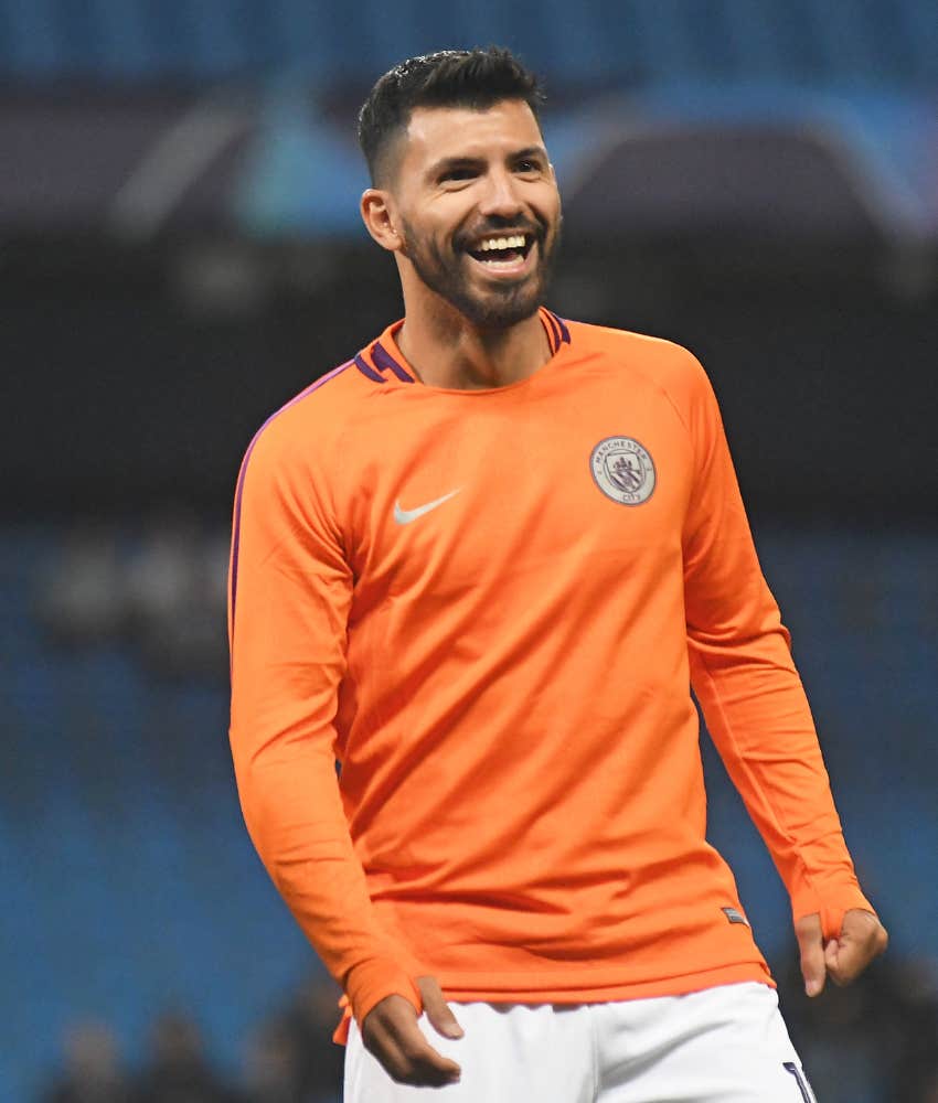 Sergio Aguero ranked hottest male footballer according to Golden Ratio