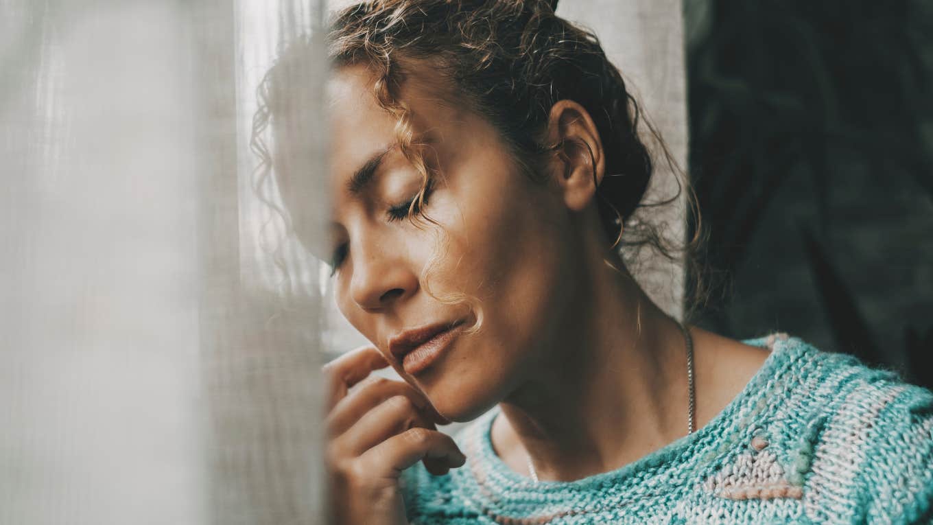 woman exhausted from too many responsibilities 