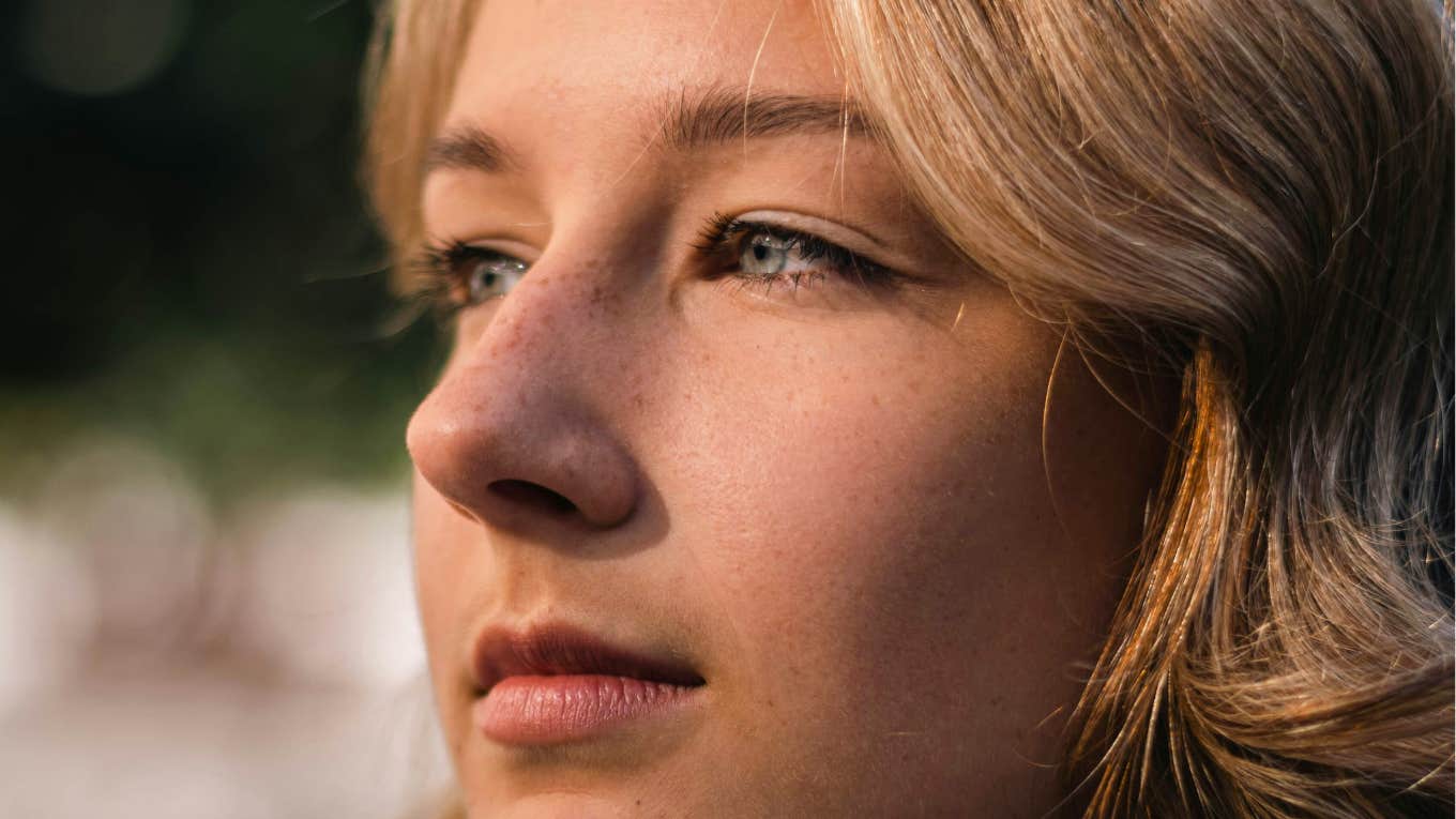 Woman ask questions about commitment.