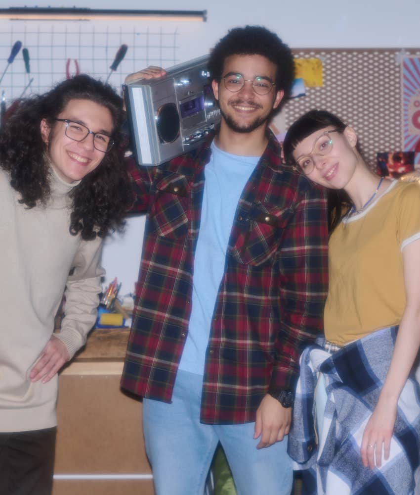 Hopeful teens from a past generation