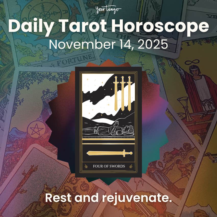 four swords tarot horoscope November 14 2025