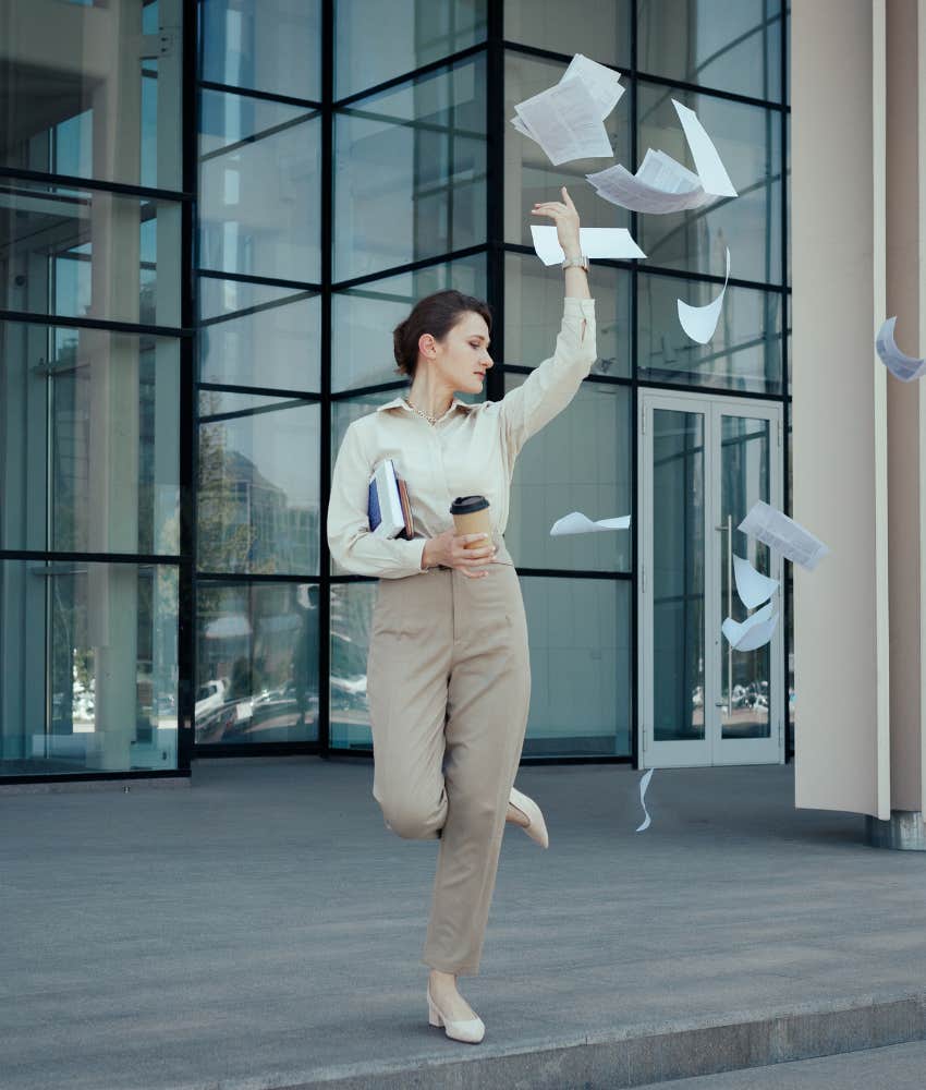 Gen Z woman who has a different view about work-life balance