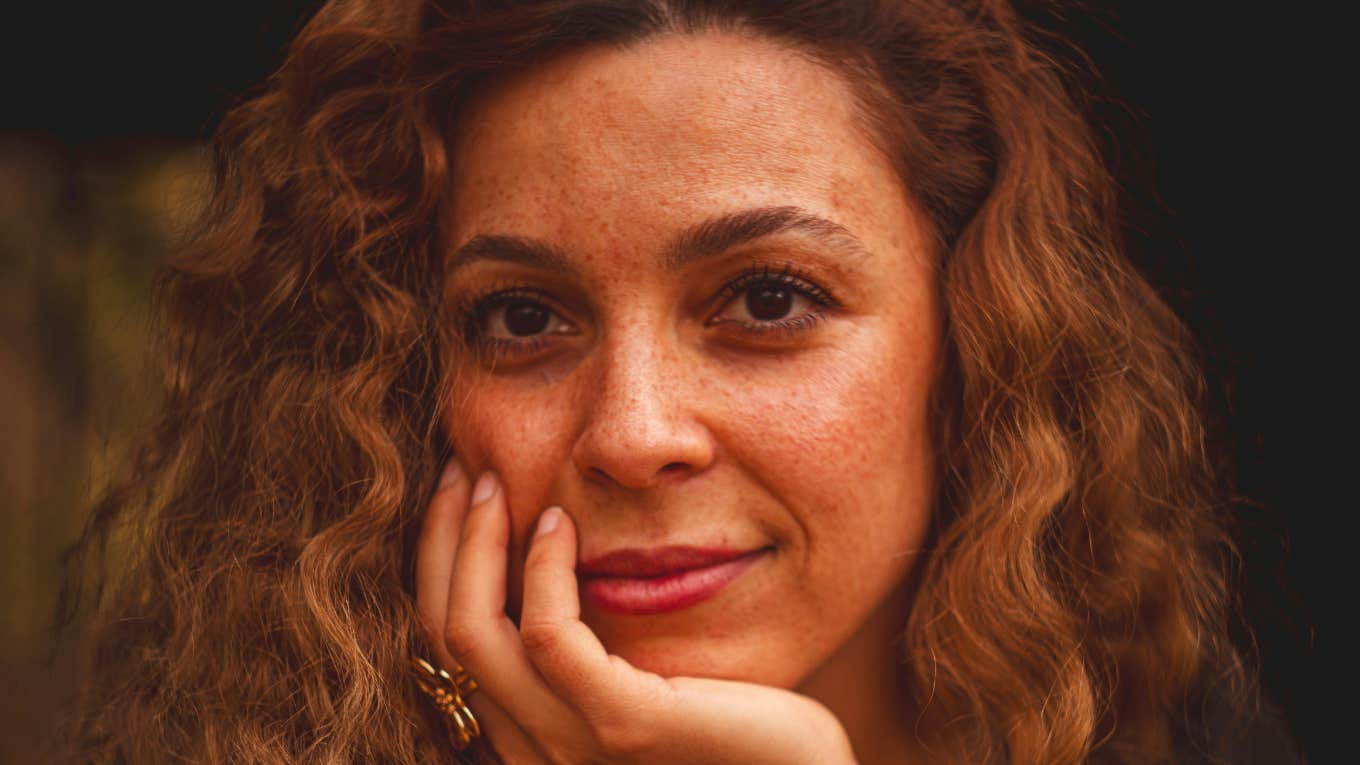 Woman is a good person.