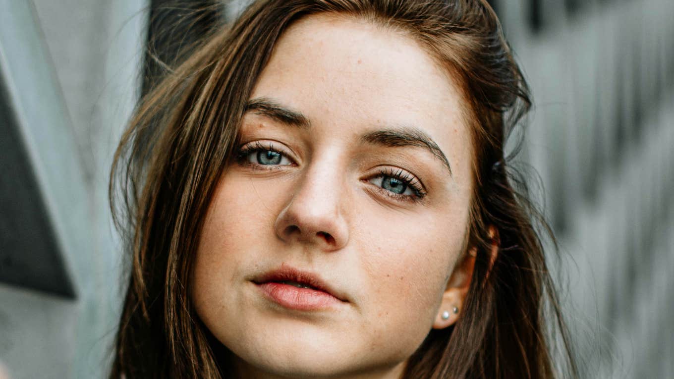 Woman is high achiever.