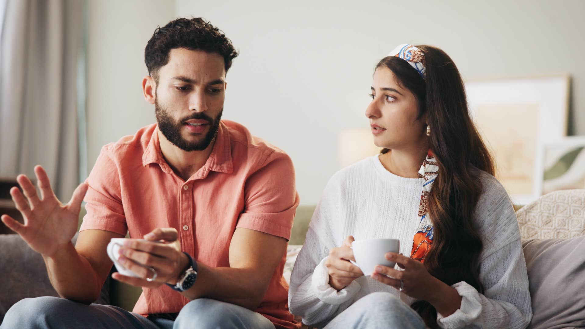 woman who is being gaslighted as she remains confident in her recall of events as a step to end the madness