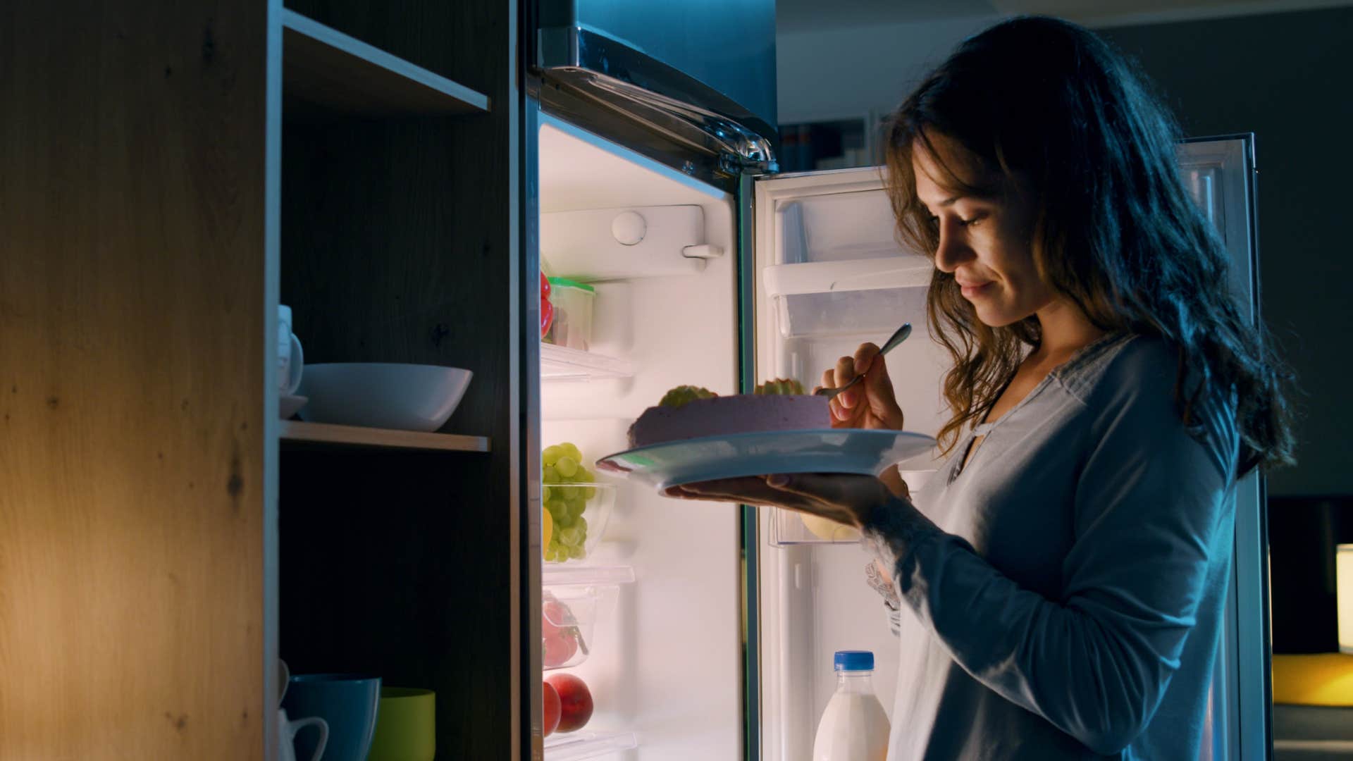 woman who is so exhausted because of her unhealthy eating habits