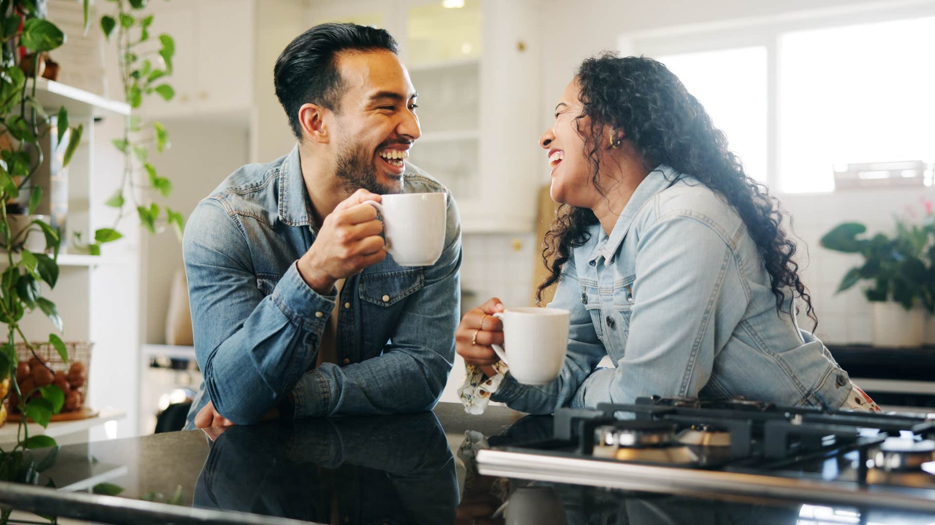 happy man who wants his partner to respect his time