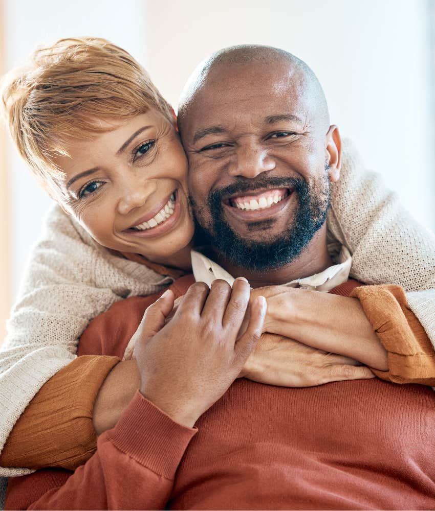 Loving couple keeps chemistry flowing without tricks