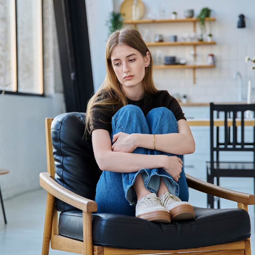 woman who wants to keep broken heart from consuming her by making up reason for breakup