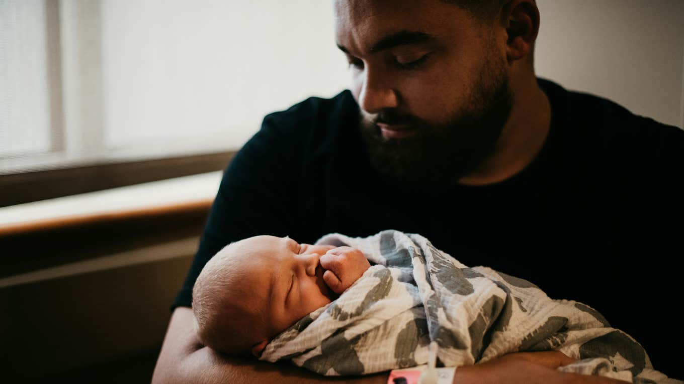 Husband Reacts To $4K Hospital Bill For Holding His Baby