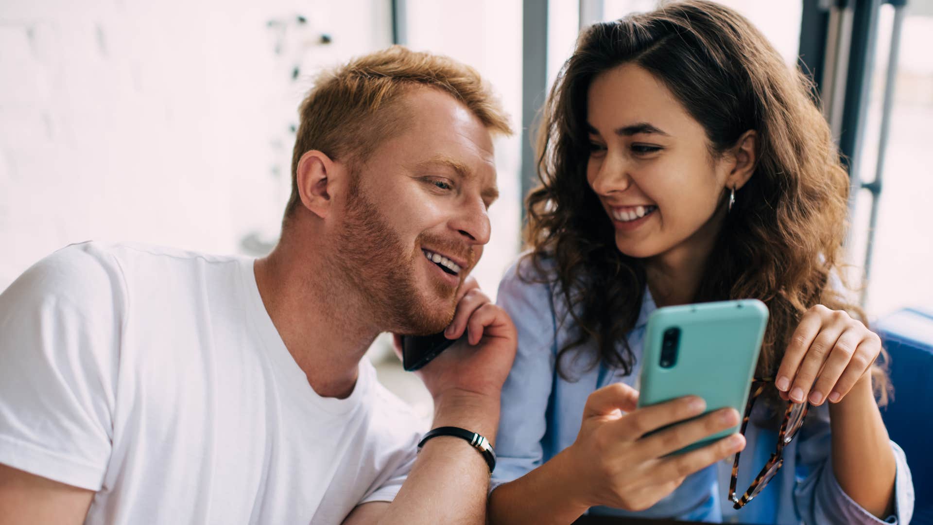 man listening to his partner without judgment
