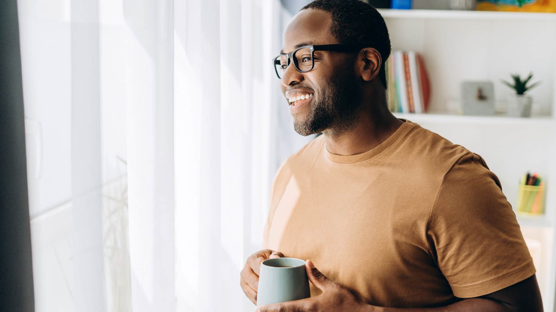 pensive man thinking about a future with his partner