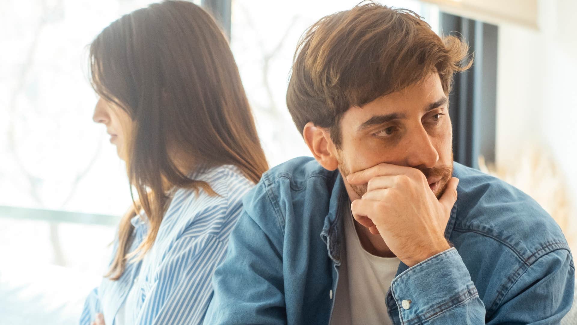 couple experiencing a decrease in trust