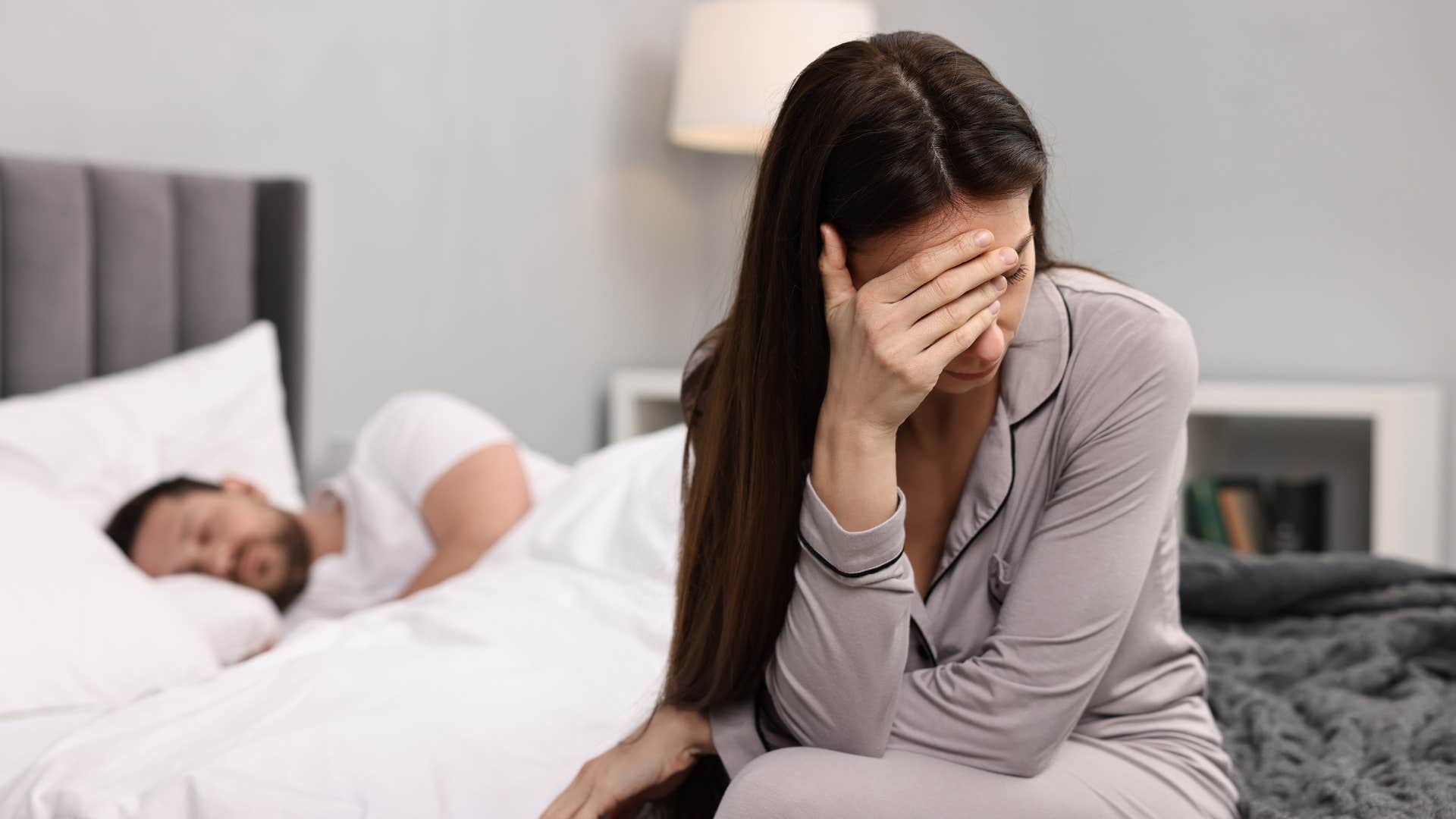 woman who is imagining life without her husband