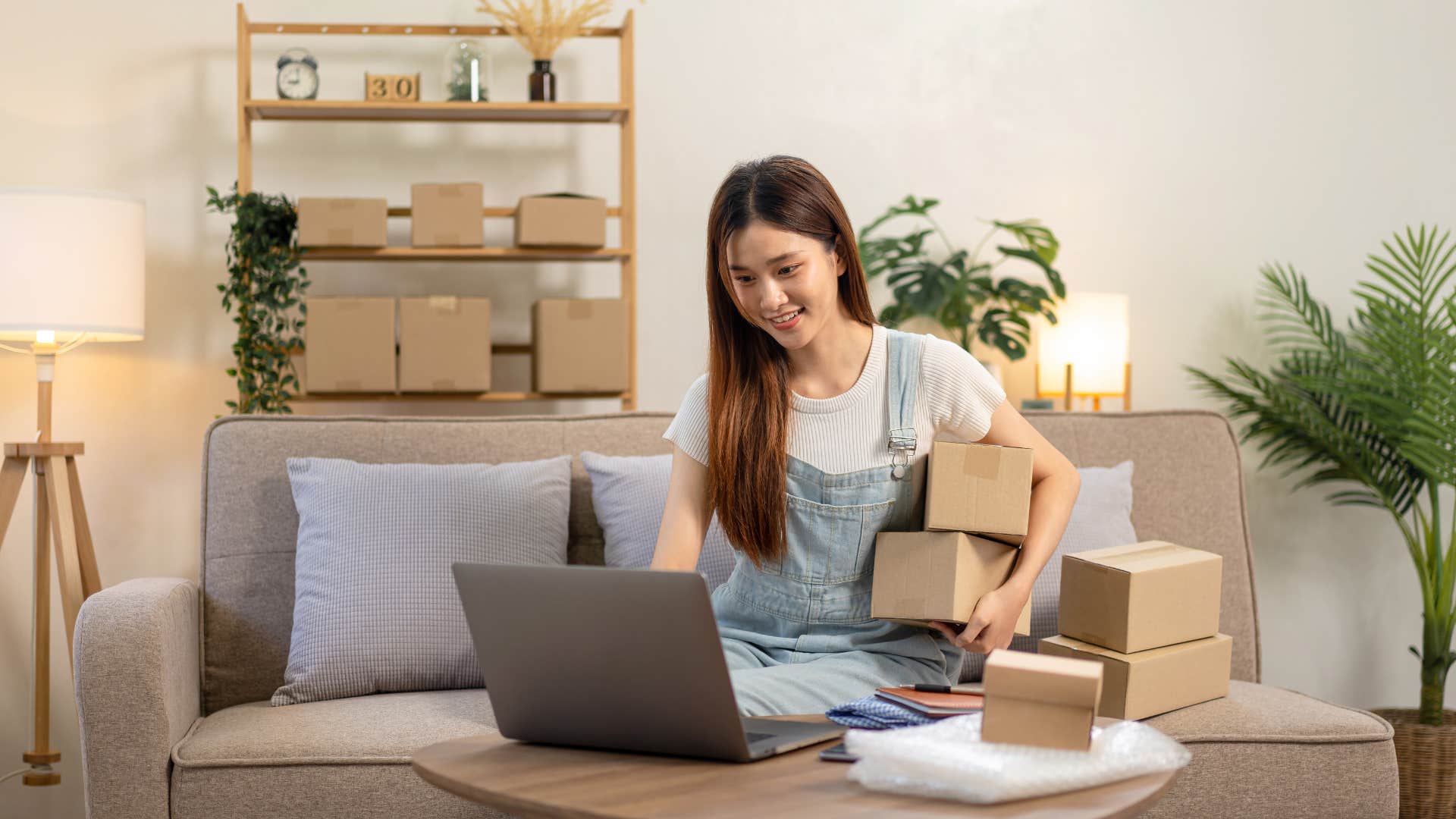 woman who needs all of the newest things