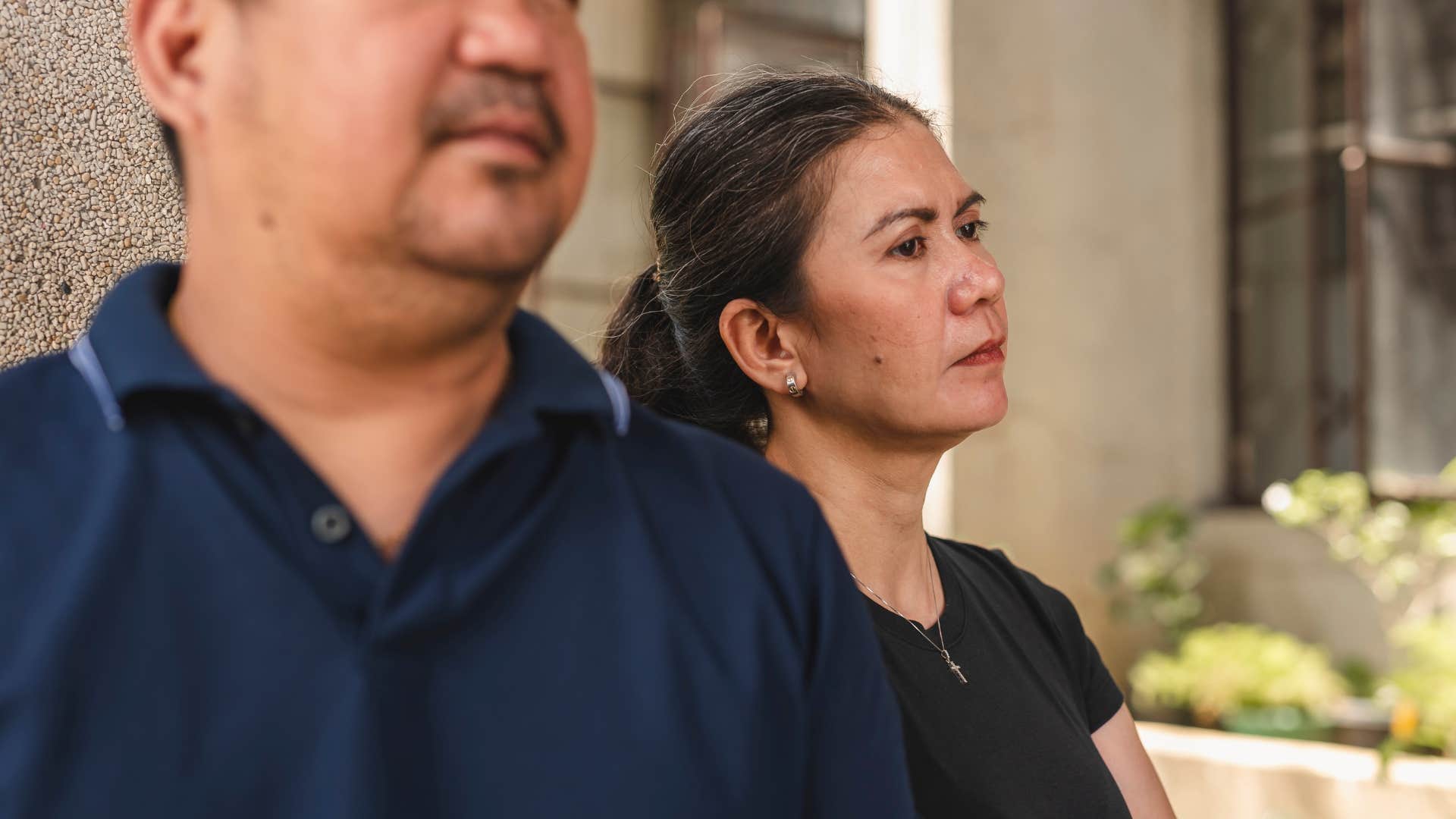 couple not in sync with each other