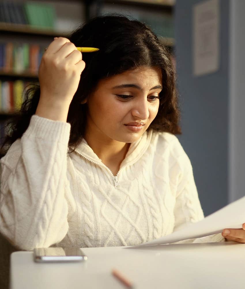 Person afraid to fail wants life change