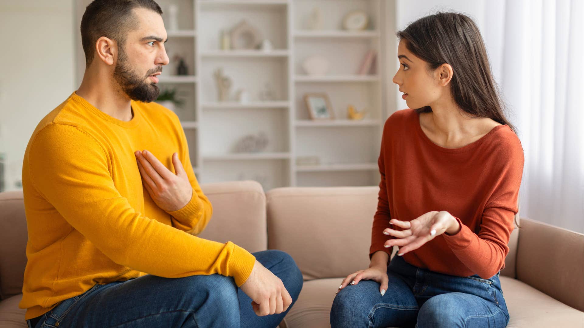 if your husband says these reactions his heart’s not in it anymore that's your problem not mine