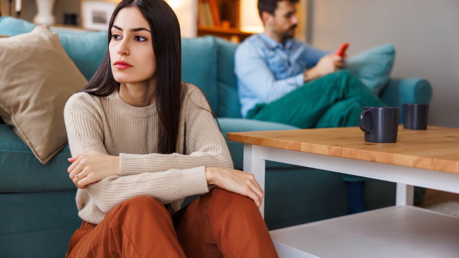 husband who told his wife he didn't want to talk about this right now