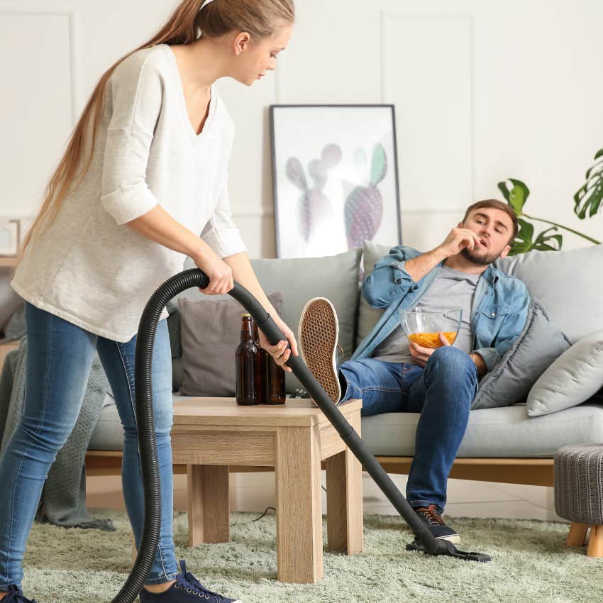 man who is more into christmas than woman is as they have different holiday stressors