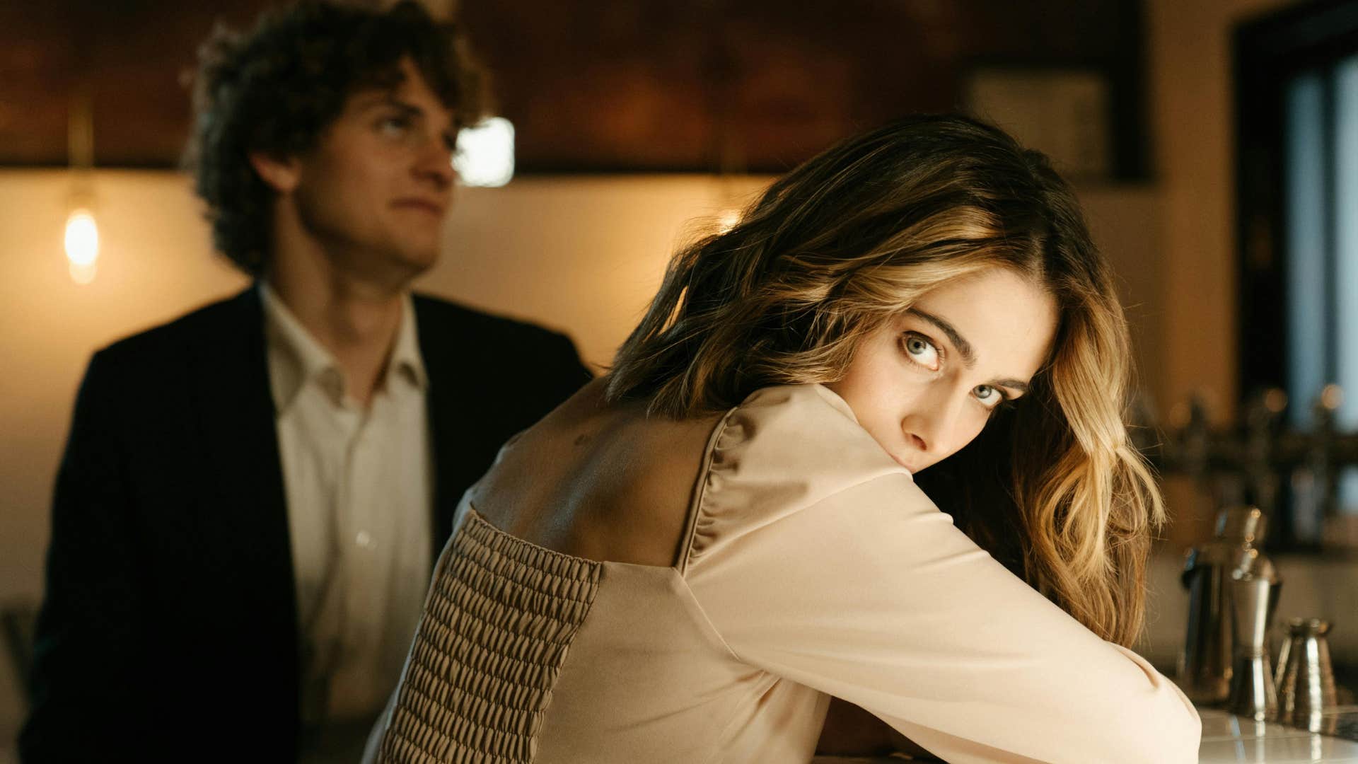 man trying to come up with an excuse not to approach you